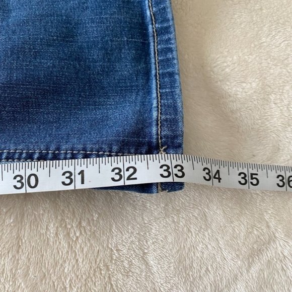 Lane Bryant, blue wash Bootcut Genius Fit jeans, size 16L - Picture 9 of 10